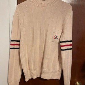 GUCCI Interlocking G Logo Crew Neck Pullover